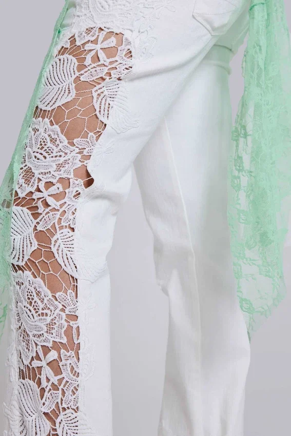 Lace Cooper Bootcut Jeans