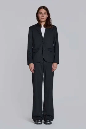 Libertine Pinstripe Slim Fit Blazer