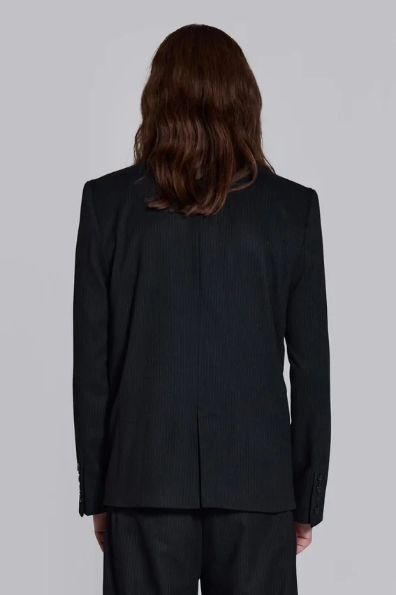 Libertine Pinstripe Slim Fit Blazer