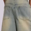 Light Wash Jumbo Jorts