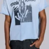 Make Noise Spliced Cropped T-Shirt