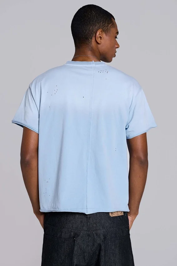 Make Noise Spliced Cropped T-Shirt