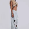 Meka Faux Fur Knit Shrug
