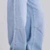 Nailed Studded Colossus Jeans in Light Blue Wash