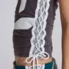No. 5 Lace Up Football Skort