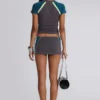 No. 5 Lace Up Football Skort
