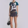 No. 5 Lace Up Football Skort