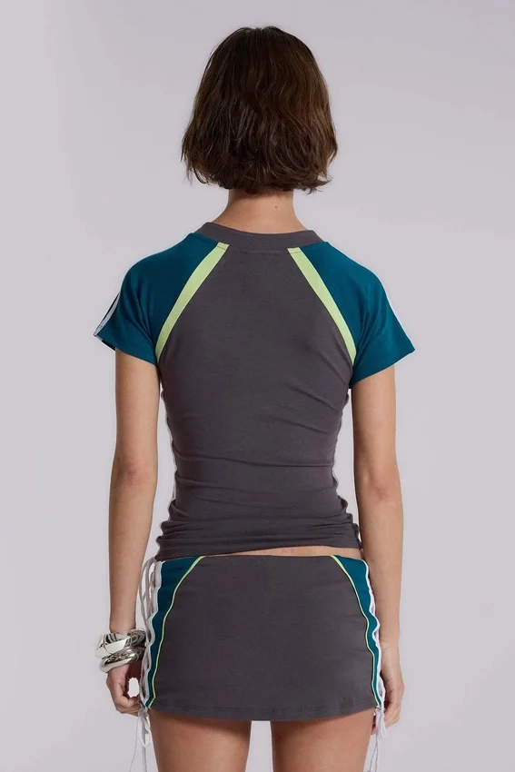 No. 5 Lace Up Football Skort