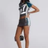 No. 5 Lace Up Football Skort