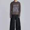 Noise Double Layer Long Sleeve Top