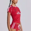 Not Your Cheerleader Football Mini Shorts