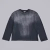 Opaque Navy LS Top
