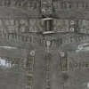 Painted Khaki Ripstop Carpenter Jeans