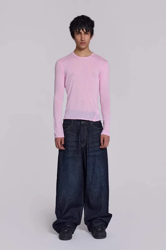 Pink Mist Long Sleeve Top