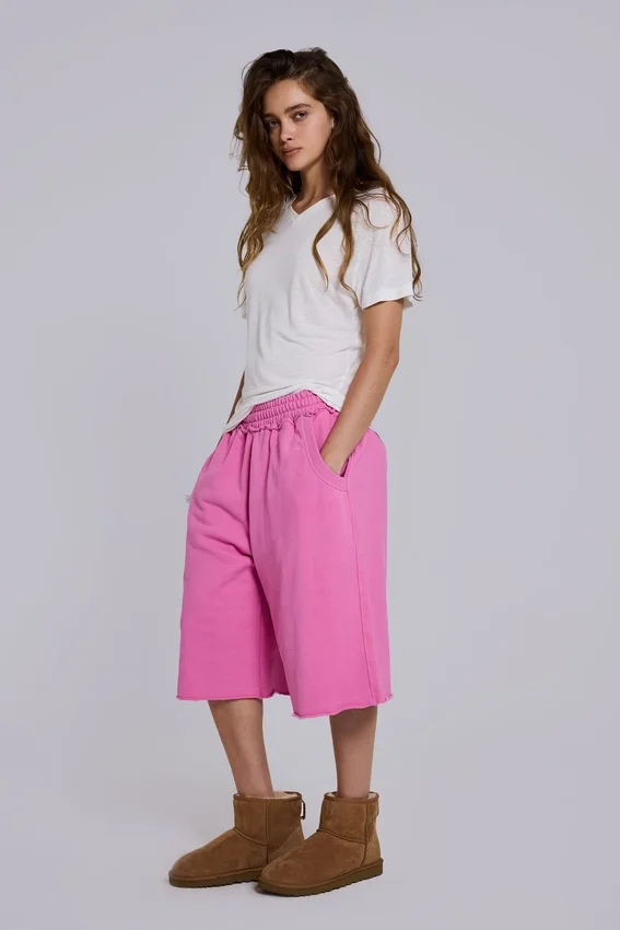 Pink Monster Jogger Shorts