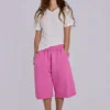 Pink Monster Jogger Shorts