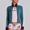 Pink No.13 Football Mini Shorts