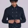 Rebel Military Jacket in Washed Black