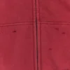 Red Sun Faded Waffle Lined Zip Hoodie