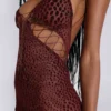 Rhyxa Lace Up Mini Dress
