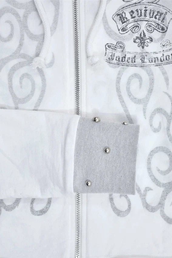 Rock Revival Graphic Studded Hoodie