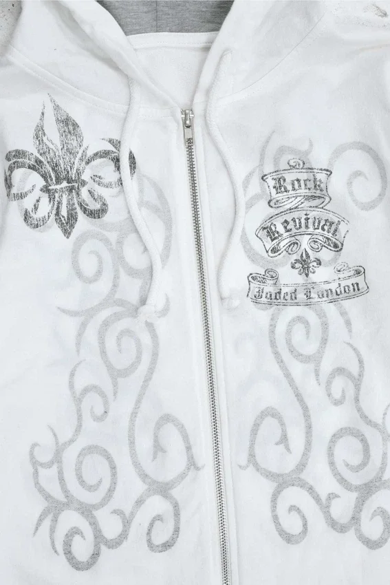 Rock Revival Graphic Studded Hoodie