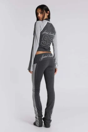 Rynna Sporty Foldover Bootcut Trousers