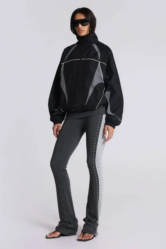 Rynna Sporty Foldover Bootcut Trousers
