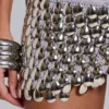 Selka Metal Bead Crochet Sarong