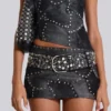 Shadow Studded Corset Top