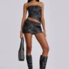 Shadow Studded Corset Top