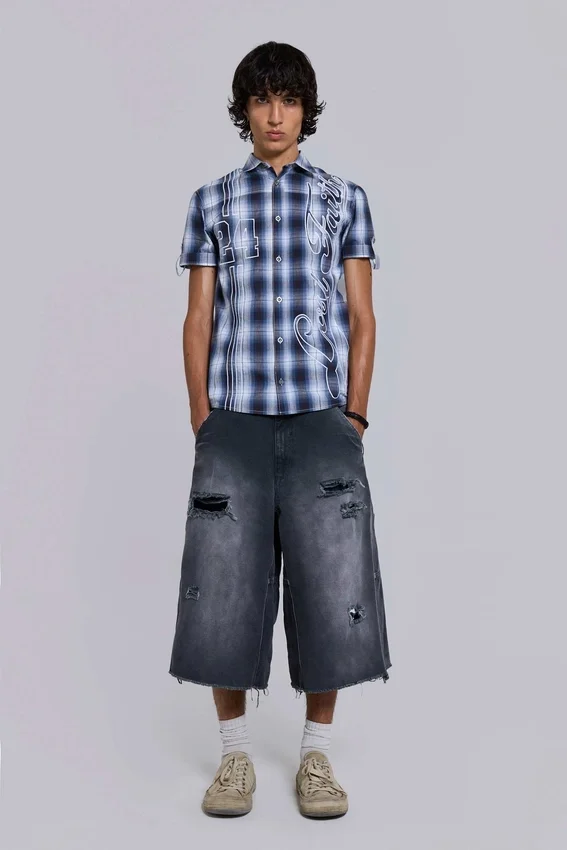 Skate Distressed Carpenter Shorts