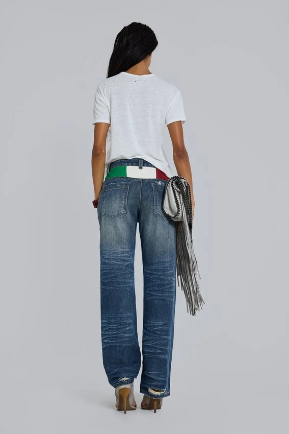 Slub White T-Shirt