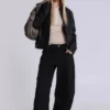 Solid Black Colossus Jeans