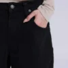 Solid Black Colossus Jeans