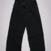 Solid Black Low Rise Colossus Jeans