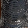 Strings Attached Backless Top in Chainmail