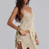 Ursule Crochet Mini Skirt with Real Shells