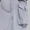 Washed Grey Decoy Cargos
