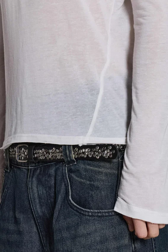 White Mist Long Sleeve Top